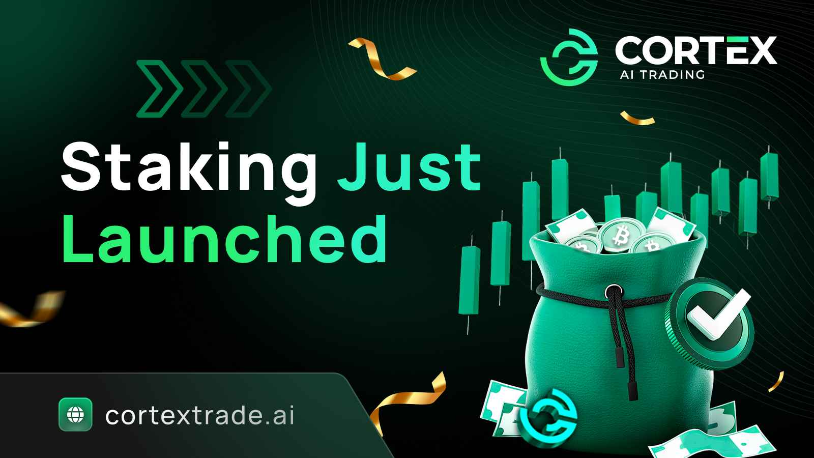 Staking is Now Live on Cortextrade.ai